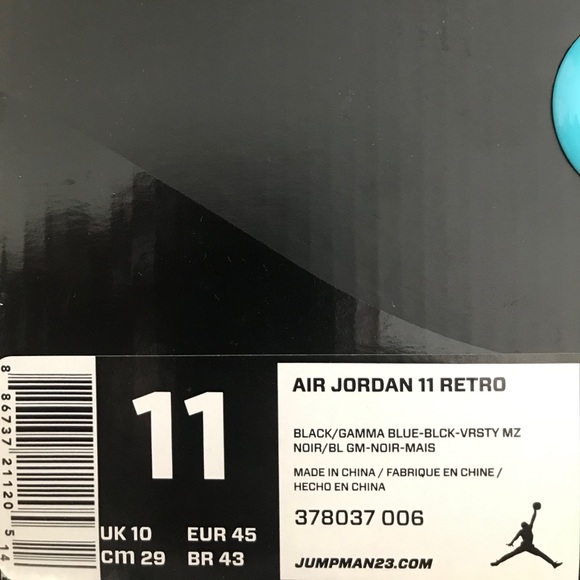 Air Jordan 11 gamma blue - Picture 2 of 4